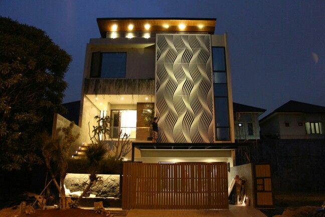 fase outdoor dekorasi sheet metal