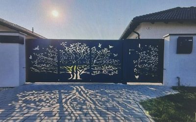 pagar besi dekorasi sheet metal