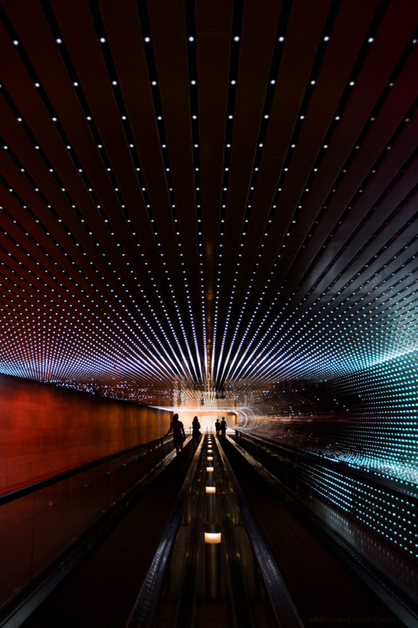 hall koridor custom plafon ceiling wall metal lighting rgb dmx jakarta